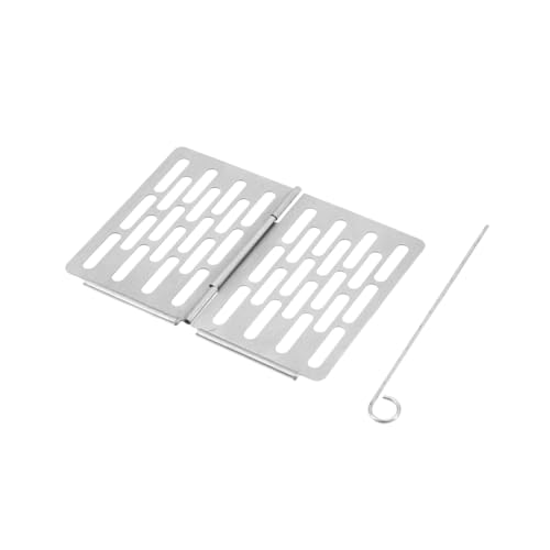 KITANDOVE 1 Stück Holzkohlegrill Edelstahl-grillrost Mini-faltgrill Einfacher Gartengrillrost Outdoor-Grill KITANDOVE 1 Stück Holzkohlegrill Edelstahl-grillrost Mini-faltgrill Einfacher Gartengrillrost Outdoor-Grill von KITANDOVE