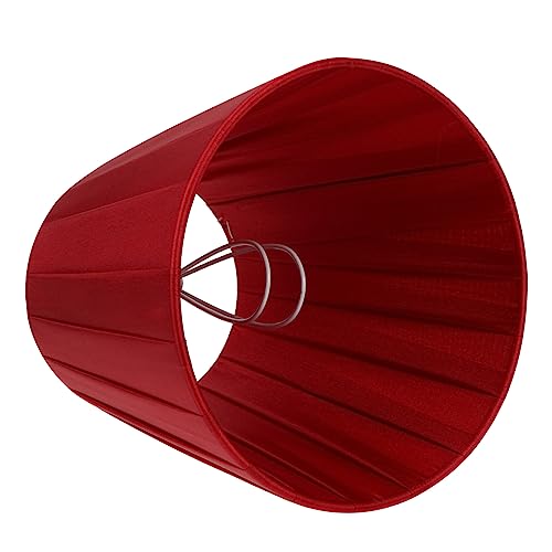 KITANDOVE 1 Stück Kreativer Lampenschirm Stoff für Tischlampen Robuster Clip Lampenschirm Weinrot für Wand Steh und Deckenleuchten Einfache Montage Augenschonendes Licht KITANDOVE 1 Stück Kreativer Lampenschirm Stoff für Tischlampen Robuster Clip Lampenschirm Weinrot für Wand Steh und Deckenleuchten Einfache Montage Augenschonendes Licht von KITANDOVE