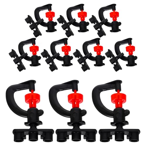 KITANDOVE 10 Stück Teiliges G Type Sprinkler Rotierende Bewässerung für Garten für Obstbäume und Blumen Einfache Installation und Hohe Effizienz Langlebig und Tragbar KITANDOVE 10 Stück Teiliges G Type Sprinkler Rotierende Bewässerung für Garten für Obstbäume und Blumen Einfache Installation und Hohe Effizienz Langlebig und Tragbar von KITANDOVE