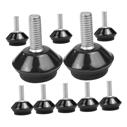 KITANDOVE Möbelfuß-nivellierer 10 Stück Runde Bodenschoner Halten Möbelmatten F – Tischbein-gummibeine Ersatz Für Das Home Office von KITANDOVE