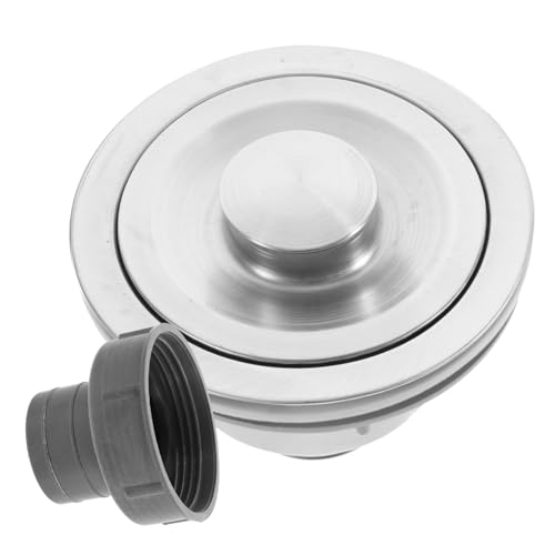 KITANDOVE 1Satz Waschbecken Abflusssieb Effizienter Stopper für Küchenspüle mit Lochdesign Abnehmbar Verhindert Langlebig und Rostfrei für Tägliche Nutzung KITANDOVE 1Satz Waschbecken Abflusssieb Effizienter Stopper für Küchenspüle mit Lochdesign Abnehmbar Verhindert Langlebig und Rostfrei für Tägliche Nutzung von KITANDOVE