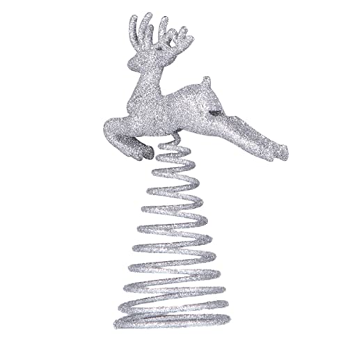 KITANDOVE Weihnachtsbaum Schmuck Hirsch-baumspitze Dekoration Für Baumkronen Ornament Leicht Installieren von KITANDOVE