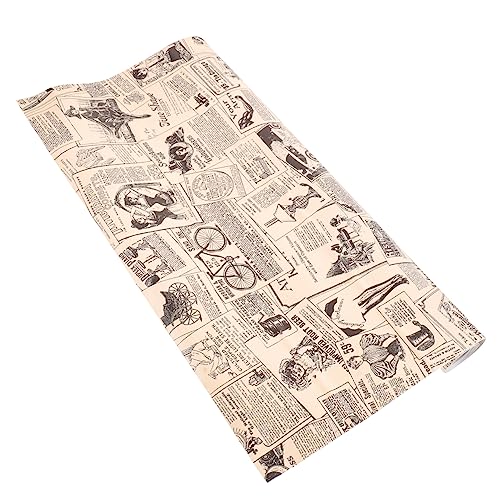 KITANDOVE 1rolle Vintage Tapete Selbstklebend Retro Zeitungsdesign Für Schlafzimmer Und Küche Abnehmbare Wanddekoration Einfach Anzubringen Und Wiederverwendbar KITANDOVE 1rolle Vintage Tapete Selbstklebend Retro Zeitungsdesign Für Schlafzimmer Und Küche Abnehmbare Wanddekoration Einfach Anzubringen Und Wiederverwendbar von KITANDOVE