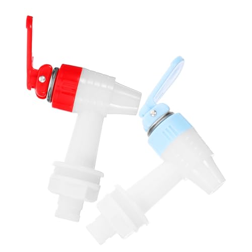 KITANDOVE 2 Stück Robuster Wasserhahn Aus Kunststoff Und Silikon Ersatz-getränkespenderhahn Für Einfache Installation Dichte Abdichtung Zufällige Farbe von KITANDOVE