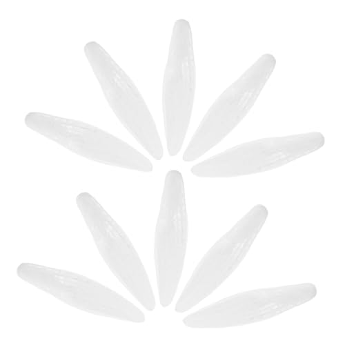 KITANDOVE 20 Stück DIY Blumenmodellierstützen Fondant Blumenformhalter Ovale Weiße Schaumstoffblöcke Für DIY Bastelzubehör 115 Cm von KITANDOVE