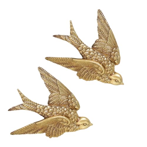 KITANDOVE 2stücke Kreative Schwalben Wanddeko Aus Resin Stilvolle Wandkunst Für Wohnzimmer Schlafzimmer Und Garten Einzigartiges Wandornament Zur Verschönerung Ihres Zuhauses KITANDOVE 2stücke Kreative Schwalben Wanddeko Aus Resin Stilvolle Wandkunst Für Wohnzimmer Schlafzimmer Und Garten Einzigartiges Wandornament Zur Verschönerung Ihres Zuhauses von KITANDOVE