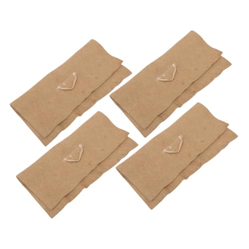 KITANDOVE Jute-anzuchtmatten Microgreens-anzuchtpapier Feuchtigkeitsspeichernde Anzuchtmatten Für Den Start von KITANDOVE