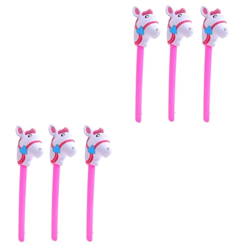 KITANDOVE 6 Stk Aufblasbarer Pferdekopfstock Cowgirl- -ballon Elektrische Ballonpumpe Tragbar Pferdespielzeug Für Kinder Stockpferd Cowboy-party-dekoration Aufblasbare Einhornstäbe Pvc KITANDOVE 6 Stk Aufblasbarer Pferdekopfstock Cowgirl- -ballon Elektrische Ballonpumpe Tragbar Pferdespielzeug Für Kinder Stockpferd Cowboy-party-dekoration Aufblasbare Einhornstäbe Pvc von KITANDOVE