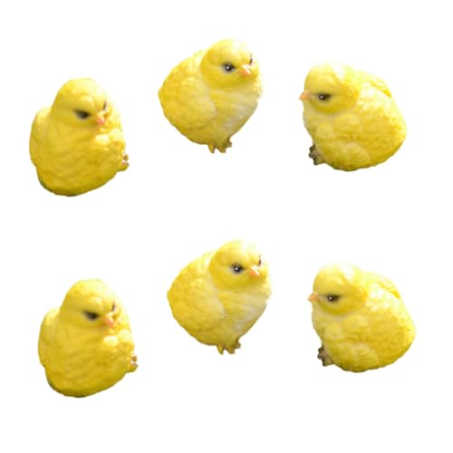 KITANDOVE Kükenfiguren Tierküken Modell Künstliches Küken Dekoration Für Die Osterparty KITANDOVE Kükenfiguren Tierküken Modell Künstliches Küken Dekoration Für Die Osterparty von KITANDOVE