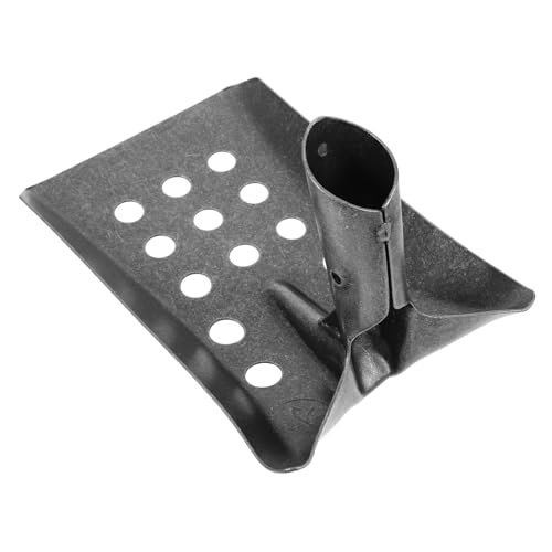 KITANDOVE Metallische Abflussschaufel Für Die Reinigung Von Schmutz Und Schlamm | Wiederverwendbare Siebschaufel Aus Dickem Manganstahl | Kleine Quadratische Schaufel Für Abflüsse Und Kanäle von KITANDOVE
