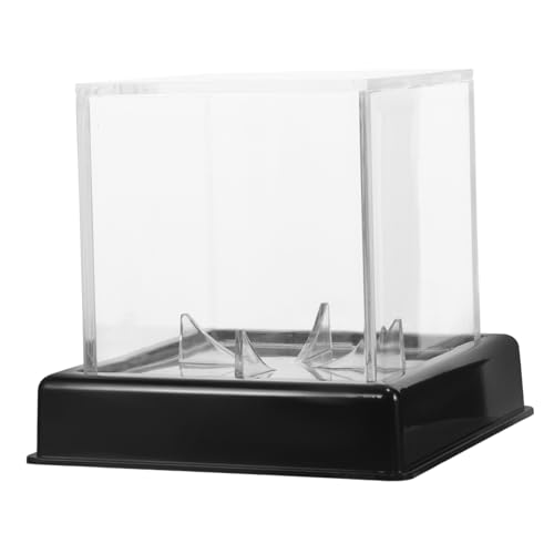 KITANDOVE Baseball Displaybox, Transparente Baseball Hülle, Baseball Displaywürfel, Transparenter Baseball Halter, Baseball Aufbewahrungswürfel, Transparenter Baseball Ständer, Würfel KITANDOVE Baseball Displaybox, Transparente Baseball Hülle, Baseball Displaywürfel, Transparenter Baseball Halter, Baseball Aufbewahrungswürfel, Transparenter Baseball Ständer, Würfel von KITANDOVE