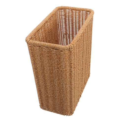 KITANDOVE Geflochtener Mülleimer Als Aufbewahrungskorb Rustikales Design Langlebiges Material Vielseitig Einsetzbar Für Küche Oder Wohnzimmer KITANDOVE Geflochtener Mülleimer Als Aufbewahrungskorb Rustikales Design Langlebiges Material Vielseitig Einsetzbar Für Küche Oder Wohnzimmer von KITANDOVE