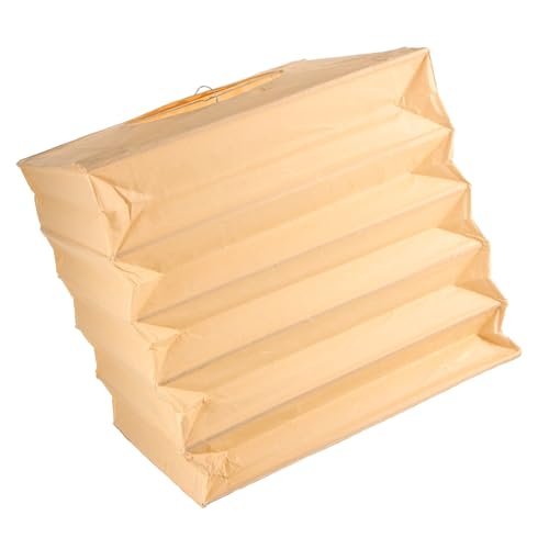 KITANDOVE Grüne Lampenschirme Für Deckenleuchten Deckenleuchtenschirm Lampenschirm Aus Origami-papier Dekorative Lampe Faltbarer Lampenschirm Aus Papier Holz Falten Domlicht Büro, 504412VY9V7LWZK von KITANDOVE