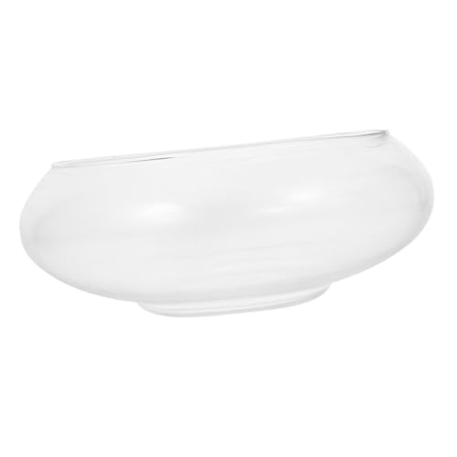KITANDOVE Blumentopf Aus Glas Hydrokultur-blumenbehälter Elegantes Design Größe Für Sukkulenten Luftpflanzen Für Überall von KITANDOVE