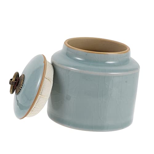 KITANDOVE Keramik-vorratsdose Mit Versiegeltem Deckel Vorratsbehälter Für Die Küche Speisekammer Vorratsgläser Für Das Büro KITANDOVE Keramik-vorratsdose Mit Versiegeltem Deckel Vorratsbehälter Für Die Küche Speisekammer Vorratsgläser Für Das Büro von KITANDOVE