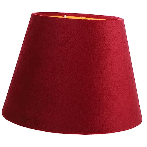 KITANDOVE Lampenschirm für Tischlampe Rot Innen Gold Stoff Gold Rot Anti Dust Dekorativ Hauswarming KITANDOVE Lampenschirm für Tischlampe Rot Innen Gold Stoff Gold Rot Anti Dust Dekorativ Hauswarming von KITANDOVE