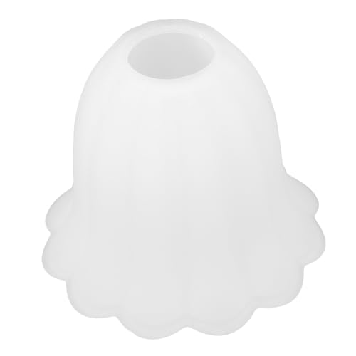 KITANDOVE Lampenschirm in Blumenform Lampenkäfig Aus Milchglas Pendelleuchte Lampenschirm Für Esszimmer Schlafzimmer Wandleuchte KITANDOVE Lampenschirm in Blumenform Lampenkäfig Aus Milchglas Pendelleuchte Lampenschirm Für Esszimmer Schlafzimmer Wandleuchte von KITANDOVE