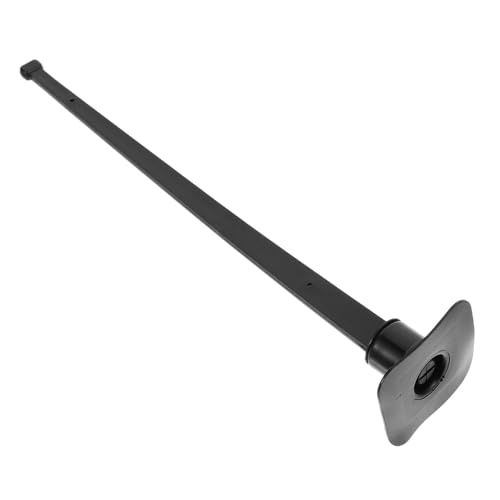 KITANDOVE Marinefahnenmast Fahnenstange Werbefahnenmast Fahnenmastständer Für Boote Außenfahnenmast Für Boot Flaggenstützmast Für Boot Kleiner Fahnenhalter Flaggenhalter Black Plastik von KITANDOVE