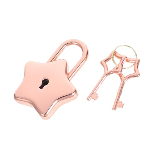 KITANDOVE Mini Padlock mit Schlüssel Schlüssel Schloss für Diy Notizbuch Tagebuch Rucksack Niedlicher Dekorativer Schloss für Persönliche Accessoires KITANDOVE Mini Padlock mit Schlüssel Schlüssel Schloss für Diy Notizbuch Tagebuch Rucksack Niedlicher Dekorativer Schloss für Persönliche Accessoires von KITANDOVE