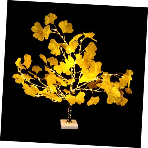 KITANDOVE Modernes Ginkgo-baum- -licht Keine Batterie Erforderlich Für Wohnzimmer Schlafzimmer Büro Warmes von KITANDOVE