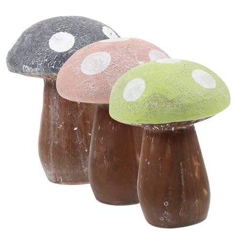 KITANDOVE Pilz Garten Decor Set Harz Pilz Figuren Vielseitig Für Landschaft KITANDOVE Pilz Garten Decor Set Harz Pilz Figuren Vielseitig Für Landschaft von KITANDOVE