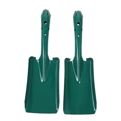 KITANDOVE Robustes Gartenwerkzeug-Set Aus Metall 2-teilig Mini-erdschaufeln Aus Eisen Für Topfpflanzen Und Den Gartengebrauch von KITANDOVE