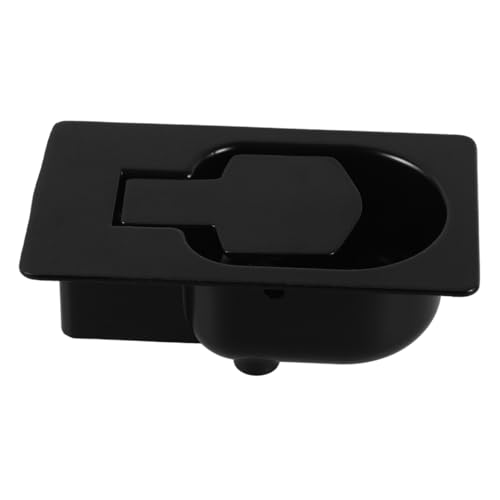 KITANDOVE Sofa Handgriff Ersatzteil für Liegesessel Metall Zuggriff für Einfache Sofa Reparatur Alulegierung Handverstellbarer Mechanismus Schwarz von KITANDOVE