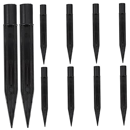 KITANDOVE 10 stücke Solar Licht Spikes Ersatz Boden Stake für Garten Pathway Wetterfeste Outdoor Garten Stakes von KITANDOVE
