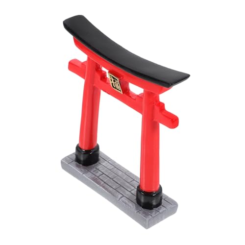 KITANDOVE Torii-Tor des Schreins Sandkasten-miniaturen Aquarium-schrein Torii-Tor Mini-Torii-Tor Aquariumskulptur Feengarten-Accessoires Zen-Garten-Torii-Tor Harz Draussen Ornamente von KITANDOVE