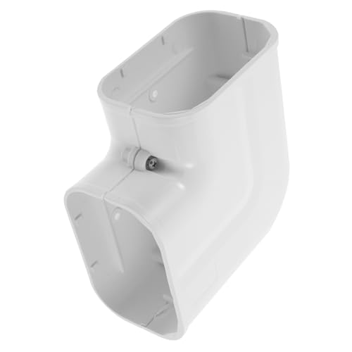 KITANDOVE Dekorative Klimaanlagen-kanalabdeckung Aus Pvc 90°-flachbogen Sicherheitsorientiertes -teil von KITANDOVE