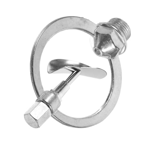 KITANDOVE Zinklegierungs Gartenbewässerungssprinkler mit Drehung Robuster Rasensprenger für Garten und Gewächshaus Automatischer Sprüher Silber für Effiziente Bewässerung KITANDOVE Zinklegierungs Gartenbewässerungssprinkler mit Drehung Robuster Rasensprenger für Garten und Gewächshaus Automatischer Sprüher Silber für Effiziente Bewässerung von KITANDOVE