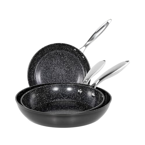Kitchen Academy Induktions-Pfannenset aus Keramik, 3-teilig, 20, 24, 28 cm, PTFE-, PFAS- und PFOA-frei Kitchen Academy Induktions-Pfannenset aus Keramik, 3-teilig, 20, 24, 28 cm, PTFE-, PFAS- und PFOA-frei von KITCHEN ACADEMY BETTER LIVING THROUGH COOKING PERFECTION