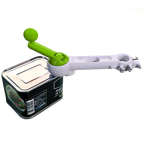 KITCHEN CC Ouvre-boîte Manuel multifonction, Polypropylen, Weiß KITCHEN CC Ouvre-boîte Manuel multifonction, Polypropylen, Weiß von KITCHEN CC