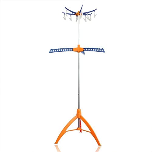 KITCHEN MOVE 957889 Etendoir parapluie 33 cintres + suspensions TIGEA, Acier, Orange et Bleu, 65x65xH150cm KITCHEN MOVE 957889 Etendoir parapluie 33 cintres + suspensions TIGEA, Acier, Orange et Bleu, 65x65xH150cm von KITCHEN MOVE