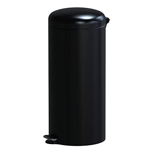 Treteimer 30l schwarz - 905567eblackss von KITCHEN MOVE