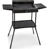Elektrogrill auf füßen 2000w schwarz - Kitchen Chef - ksbbq1703 von KITCHENCHEF