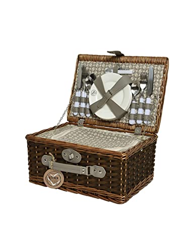 Picnic-Set im Weidenkorb 803269 von KITCHENGOODS HEART