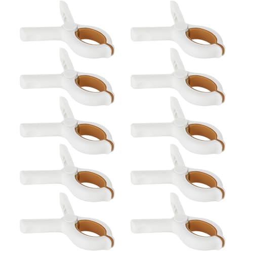 10 Stücke Strandtuch Clips -Große Badetuch Klammern- Handtuchklammern für Strandliegen- Jumbo Größe Starke Towel Clips Winddicht- geeignet für Badetücher, Dicke Kleidung, Alltagswäscheklammern von KITDAHOM