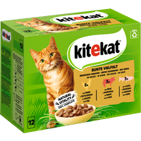 Portionsbeutel Multipack Bunte Vielfalt in Sauce 12x85g von KITEKAT