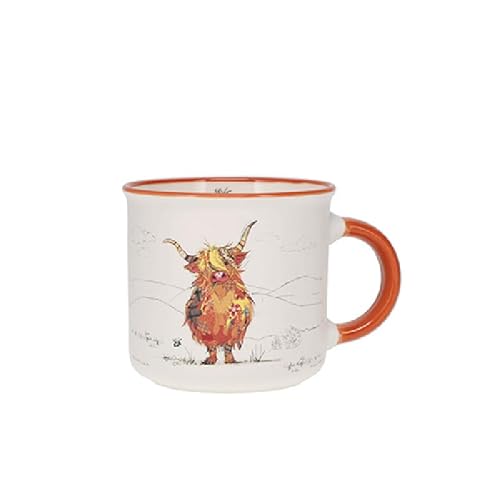 KIUB Mini-Tasse für Espresso, Motiv: Eichhörnchen auf dem Ast, Höhe 6,5 cm, feines Porzellan KIUB Mini-Tasse für Espresso, Motiv: Eichhörnchen auf dem Ast, Höhe 6,5 cm, feines Porzellan von KIUB