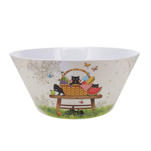 Kiub - Bug Art Kätzchen-Pic Nic Salatschüssel aus Melamin, 25 cm KIUB Kiub - Bug Art Kätzchen-Pic Nic Salatschüssel aus Melamin, 25 cm KIUB von KIUB