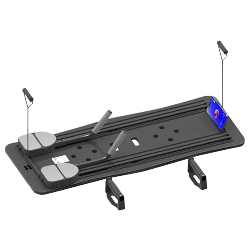 KIUGOP Pilates Reformer Board, Faltbare Pilates Brett Für Zuhause, Multifunktionales Fitness-Board Einsetzbares Pilates Reformer Brett mit Ellenbogenstütze, AB Trainer Fitness Geräte Zuhause,Schwarz KIUGOP Pilates Reformer Board, Faltbare Pilates Brett Für Zuhause, Multifunktionales Fitness-Board Einsetzbares Pilates Reformer Brett mit Ellenbogenstütze, AB Trainer Fitness Geräte Zuhause,Schwarz von KIUGOP