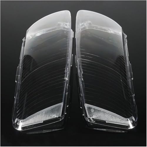 KIUYNHMSI Auto Scheinwerferabdeckungen Für Audi A6 C6 A6L 2004-2010 2011, Scheinwerferschale Auto Scheinwerfer Shell Objektiv Scheinwerfer Glas Zubehör,A/1 Set von KIUYNHMSI