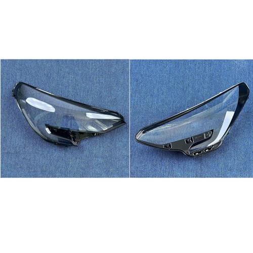 KIUYNHMSI Auto Scheinwerferabdeckungen Für Clio 2019 2020 2021 2022, Scheinwerferschale Auto Scheinwerfer Shell Objektiv Scheinwerfer Glas Zubehör,A/1 Set von KIUYNHMSI