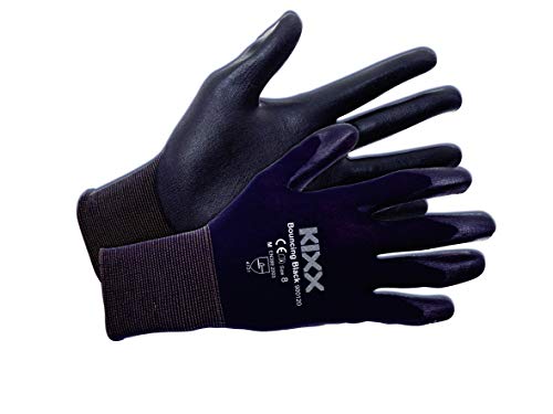 KIXX Nylon/Polyurethan Handschuh, Schwarz, Größe 10, 1 Paar von KIXX