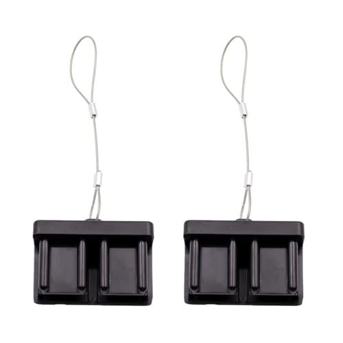 KIXZSAZ 2 Stück 50A/120A/350A Staubkappen Staubschutzabdeckung Schwarz Ander Son Steckerabdeckung Stil Anschlüsse Abdeckungen für Auto RV sicher, 350A Abdeckung von KIXZSAZ