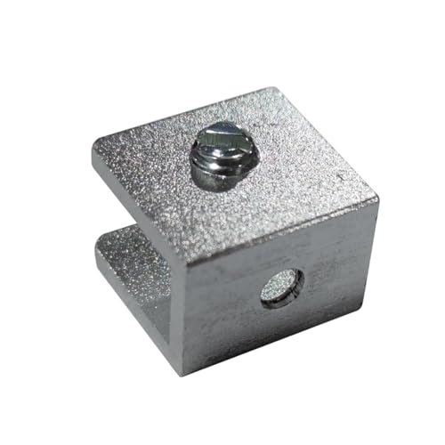 KIXZSAZ 4 stücke Handheld Glasklemme Badezimmer Treppe Zaun Halterung Aluminiumlegierung Basis Home Clip Multifunktionale Clips, Silber, S6 8mm KIXZSAZ 4 stücke Handheld Glasklemme Badezimmer Treppe Zaun Halterung Aluminiumlegierung Basis Home Clip Multifunktionale Clips, Silber, S6 8mm von KIXZSAZ