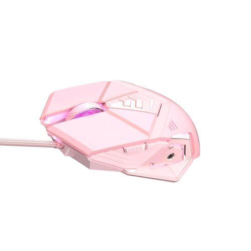 KIXZSAZ ABS Wired Gaming Mouse Tragbare Ersatz Optische Wired 7 Tasten 4 Gang Einstellbar Geräuscharm Computer Mäuse Zubehör KIXZSAZ ABS Wired Gaming Mouse Tragbare Ersatz Optische Wired 7 Tasten 4 Gang Einstellbar Geräuscharm Computer Mäuse Zubehör von KIXZSAZ