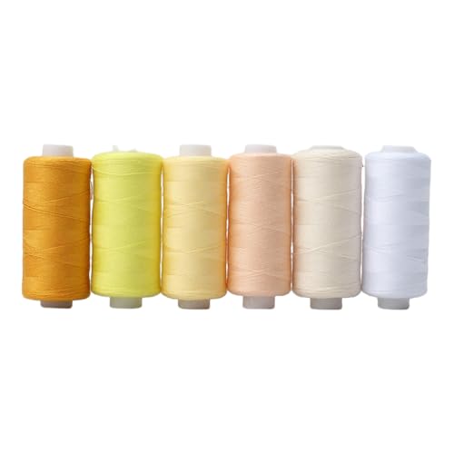 KIXZSAZ All in One Handwerkswerkzeug Fadenschnur Set für Heimnähprojekte und mehrere Farben können frei ausgewählt werden, Lichtfarbe 6 farbig KIXZSAZ All in One Handwerkswerkzeug Fadenschnur Set für Heimnähprojekte und mehrere Farben können frei ausgewählt werden, Lichtfarbe 6 farbig von KIXZSAZ