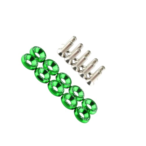 KIXZSAZ Auto Schrauben Motorhaubendichtungen, einfache Installation und langlebige Leistung, Auto Modifikation, Dichtungsschrauben, Grüne Schraube KIXZSAZ Auto Schrauben Motorhaubendichtungen, einfache Installation und langlebige Leistung, Auto Modifikation, Dichtungsschrauben, Grüne Schraube von KIXZSAZ
